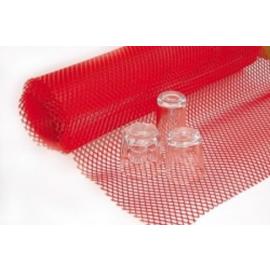 Bar Shelf Liner Mesh Roll - Plastic - Red - 10m (33 ft)