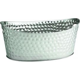 Beverage Tub - Oval - Single Walled - Stainless Steel - 15.1L (3.3 gal)