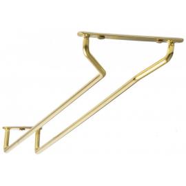 Glass Hanger - Brass Plated - 260mm (10&quot;)