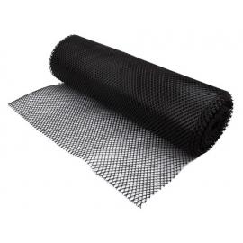 Bar Shelf Liner Mesh Roll - Plastic - Black - 12m (39 ft)