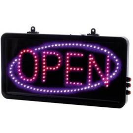 LED Sign - Open Sign - 22x42x3cm (8.7x16.5x1.2&#39;&#39;)