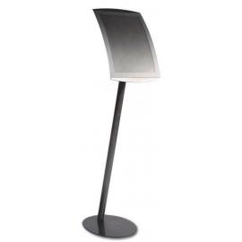 Poster or Menu Stand - Free Standing - Grey - A3