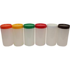 Backup Storage Bottles with Assorted Colour Caps - Pourmaster&#174; - 90cl (30oz)