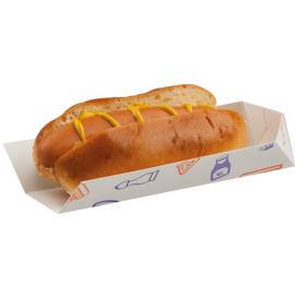 Hot Dog Tray - Open End - Ssupa Snax - 18cm (7&quot;)