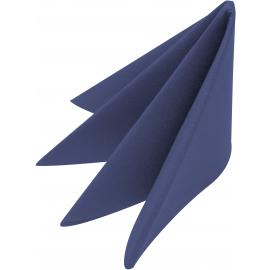 Dinner Napkin - Airlaid - Dark Blue - 4 fold - 1 ply - 40cm