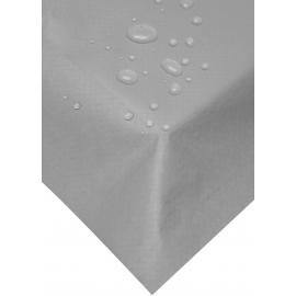 Table Cover - Wipeable - Swansilk - Square - Silver - 90cm