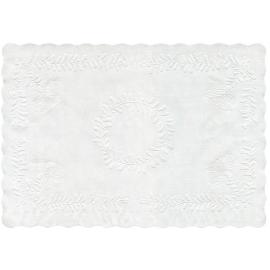 Tray Doily - Embossed Paper - Oblong - 56cm (22")