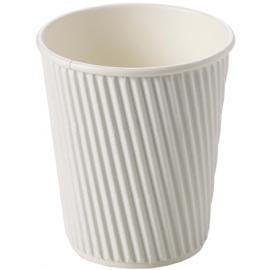 Ripple Cup - Triple Wall Cup - White - 8oz (24cl)