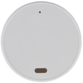 Hot Cup Lid - Sip-Tru - Paper - White - 8oz (23cl) - 80mm diameter