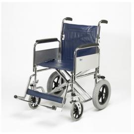 Transit Wheelchair - Detachable Arm & Footrests & Folding Back -  Days - Standard Width 63.5cm (25&quot;)