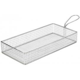 Service Basket - Rectangular - with Handle - Wire - 21.5cm (8.5&quot;)