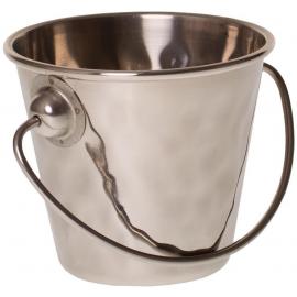 Serving Bucket - Hammered Finish - Stainless Steel - 9cm (3.4&quot;)