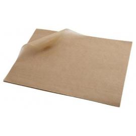 Greaseproof Paper - Oblong Sheets - Brown - 25cm (9.8&quot;)