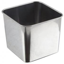 Serving Tub - Square - Stainless Steel - 38cl (13.4oz)