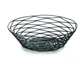 Round Basket - Wire - Artisan - Black - 20.3cm (8&quot;)