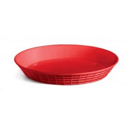 Dinner Platter - Polypropylene - Red - 23cm (9&quot;)