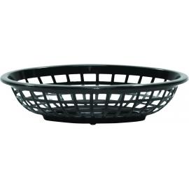 Oval Side Order Basket - Polyethylene - Black - 19.5cm (7.7&quot;)