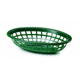 Oval Side Order Basket - Plastic - Forest Green - 19.5cm (7.7&quot;)