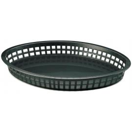Texas Platter Basket - Oval - Plastic - Black