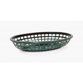 Oval Basket - Polypropylene  - Forest Green - 23.5cm (9.25&quot;)
