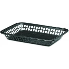 Rectangular Basket - Polypropylene - Grande - Black - 27cm (10.6&quot;)