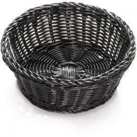 Round Basket - Polypropylene - Ridal - Black - 20.9cm (8.2&quot;)
