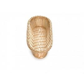 Oblong Basket - Handwoven - Polypropylene - Ridal - Natural - 38.1cm (15&quot;)