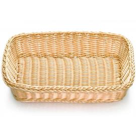 Rectangular Basket - Handwoven - Ridal - Natural - 42.5cm (16.75&quot;)
