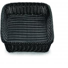 Rectangular Basket - Handwoven - Ridal - Black - 48cm (19&quot;)