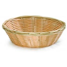 Round Basket - Handwoven - Polypropylene - Natural - 18.4cm (7.2&quot;)