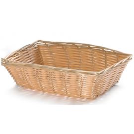 Rectangular Basket - Handwoven - Natural - 23x15x6cm (9&quot;)