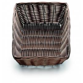 Rectangular Basket - Handwoven - Brown - 23cm (9&quot;)