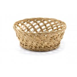Round Basket - Polypropylene - Open Weave - 23cm (9&quot;)