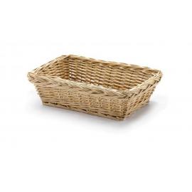 Rectangular Basket - Woven - Natural Willow - 37.5cm (14.75&quot;)
