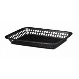 Rectangular Basket - Plastic - Mas Grande - Black