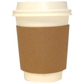 Clutch Sleeve - Coffee & Hot Cup - Kraft - 8-10oz (22-28cl)