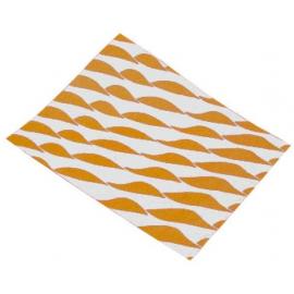 Burger Wrap - Orange Twist Design - 32cm (12.5&quot;)