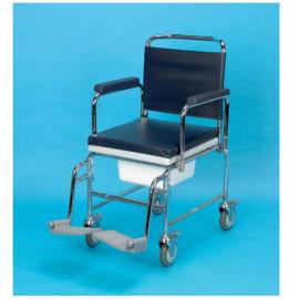 Adjustable Height Mobile Commode - Homecraft - 18&quot; Seat