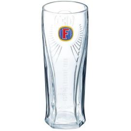 Beer Glass - Fosters - Toughened - Half Pint - 10oz (28cl) CE - Nucleated