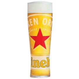 Beer Glass - Heineken Star - Toughened - Half Pint - 10oz (28cl) CE - Nucleated
