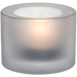 Tealight Holder - Chunky - Frosted White - 8.2cm (3.2&quot;)