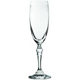 Champagne Flute - Engraved Crystal - Filigree - 17cl (6oz)