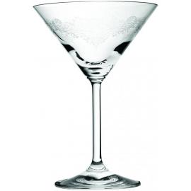 Martini Glass - Engraved Crystal - Filigree - 21cl (7.25oz)