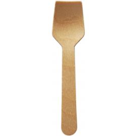 Mini Ice Cream Spade - For Ice Cream Tub - Wood - Go-Chill - 9.5cm (3.75&quot;)
