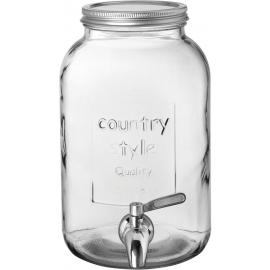 Punch Barrel with Tap - Country Style - 4L (0.7 gal)