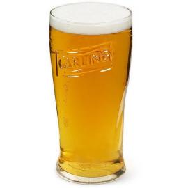 Beer Glass - Carling - Toughened - 2/3 Pint (38cl) CE