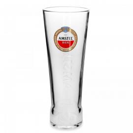 Beer Glass - Amstel - Brimfull Pint -Toughened - 20oz (57cl) CE - Nucleated
