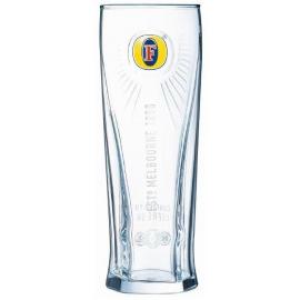 Beer Glass - Fosters - Toughened - 20oz (56cl) CE - Nucleated