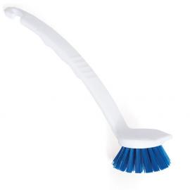 Washing Up Brush - Long Handle - Abbey - Blue - 25cm (10&quot;)