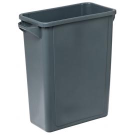 Waste Bin - Polyethylene - Grey - Trimline - 87L